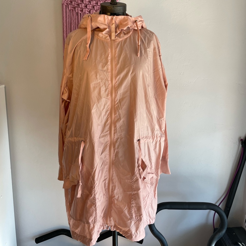 Peach anorak